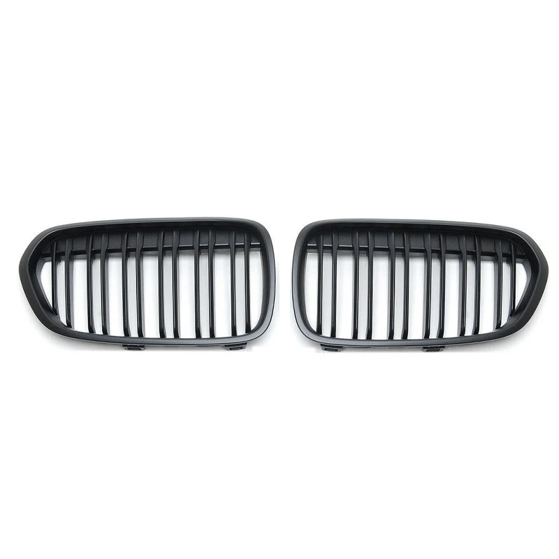 

Car Dual Slat Matte Black Front Kidney Grilles Set For-BMW F52 1-Series 2018-2021