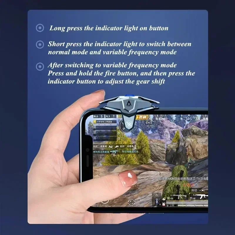 JS66 العالمي الهاتف المحمول أذرع التحكم في ألعاب الفيديو الهدف اطلاق النار L1 R1 الألعاب مفتاح زر ل IOS أندرويد غمبد نبض الزناد المادي #5