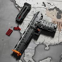 Mould King 14004 Scale Desert Eagle Building Kit with Functional Trigger Collectible Model for Adults Teens Gift Educational Toy