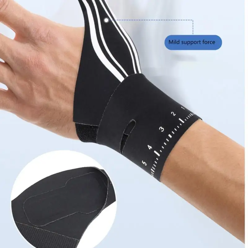 652F Sprain Proof Thumb Stabiliser Wrist Brace Breathable Design Gym Office Activity