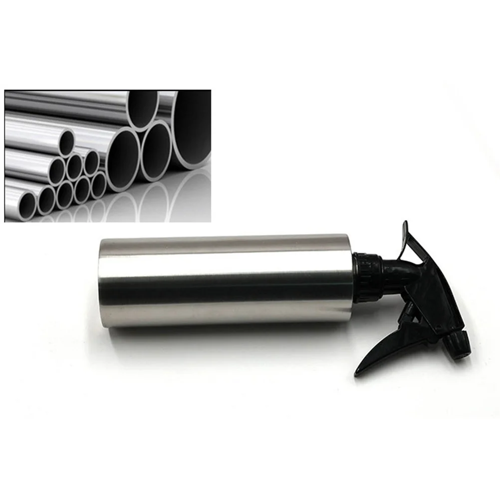 

304 Stainless Steel Watering Can Multi-purpose Spray Bottle Trigger Hand Pressure Gardening Tools