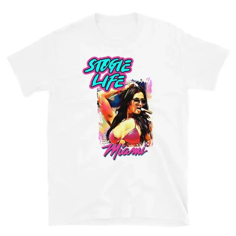 Stogie Life Miami Lady T Shirt