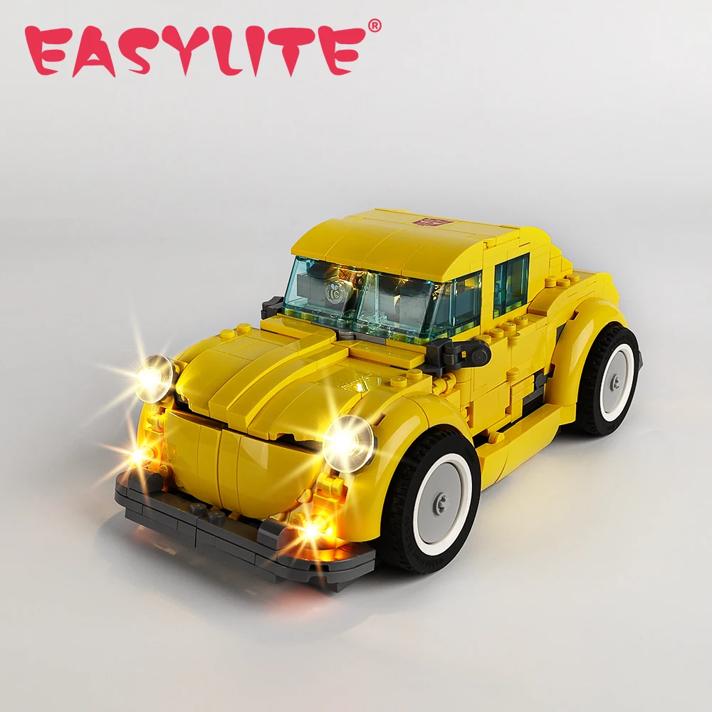 EASYLITE LED Lighting Kit for Bumblebee 10338 Building Blocks Not Include The Model