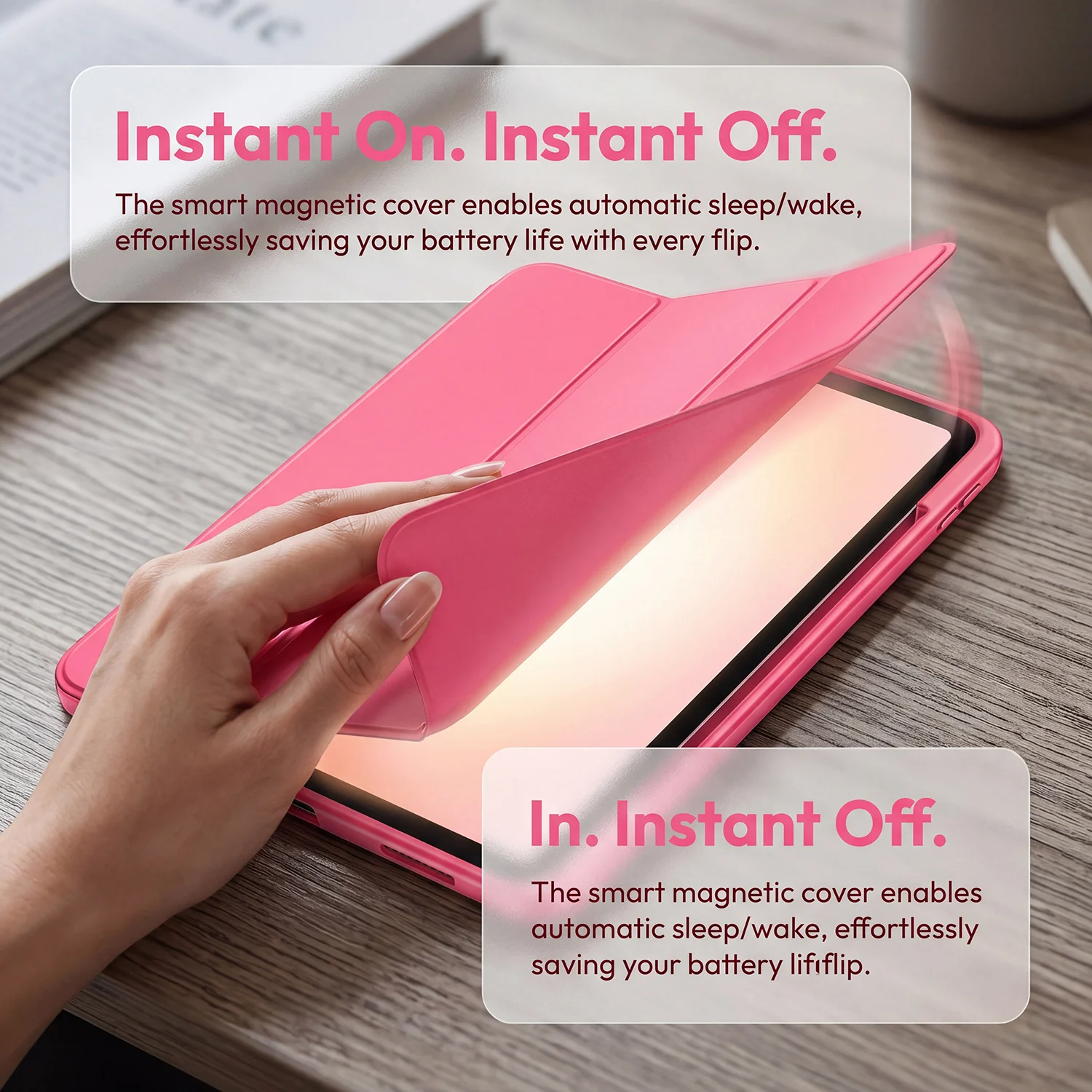 Capa Tzion para iPad (A16) 11ª - Magnetic Case Smart avaliação e preço