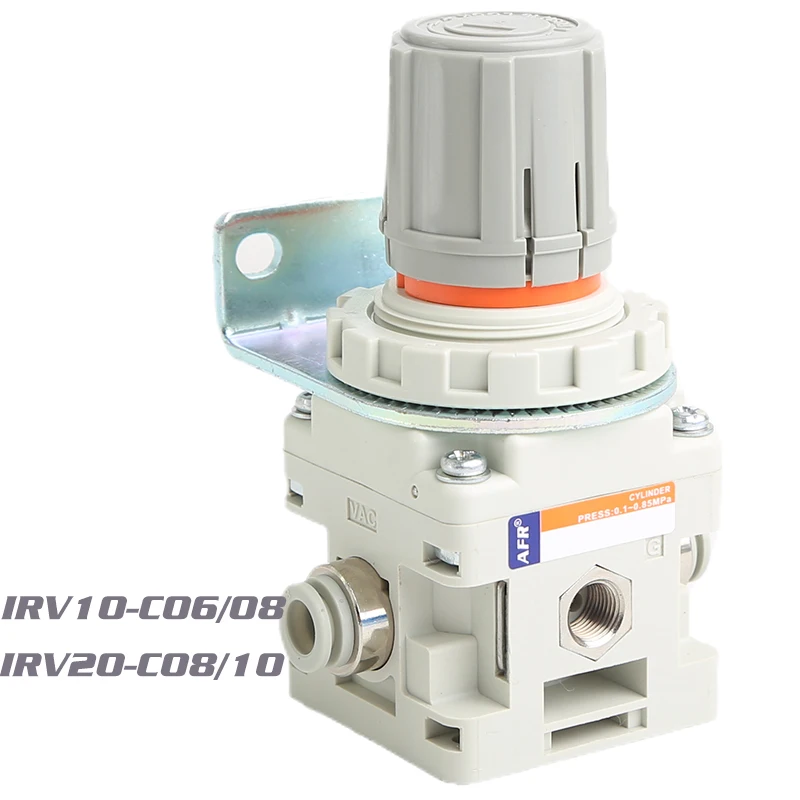 IRV Negative pressure vacuum regulator IRV10/IRV20 Straight/Elbow fittings with Pressure gauge/Digital pressure switch regulator