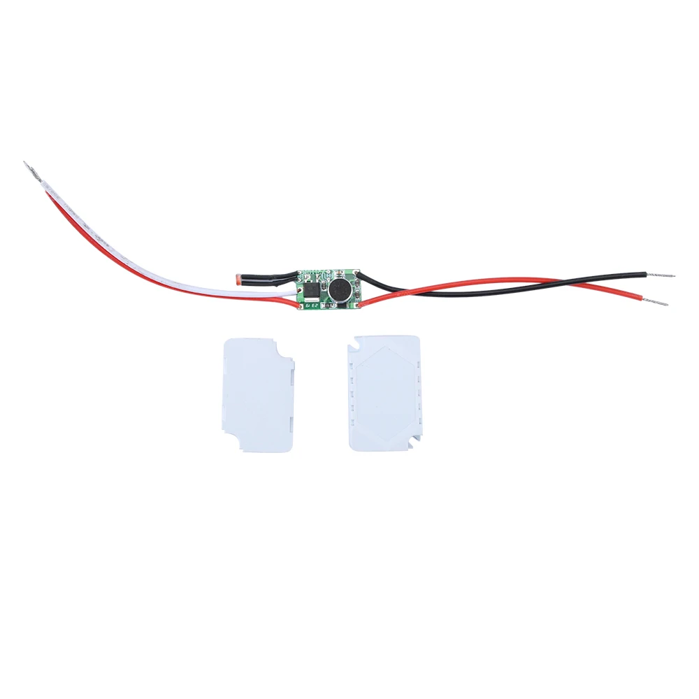 DC3-30v Low-voltage Sound Light Control Switch Module Digital Display Controller Module 60W 50-60HZ Switch Circuit Board