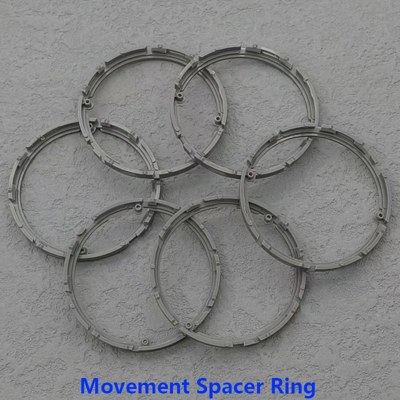 1/3pcs NH35 NH36 Movement Spacer Ring Parts Fit for NH35 NH38 NH39 NH70 NH71 NH72 NH36 Movement Plastic Inner Cover Holder Ring