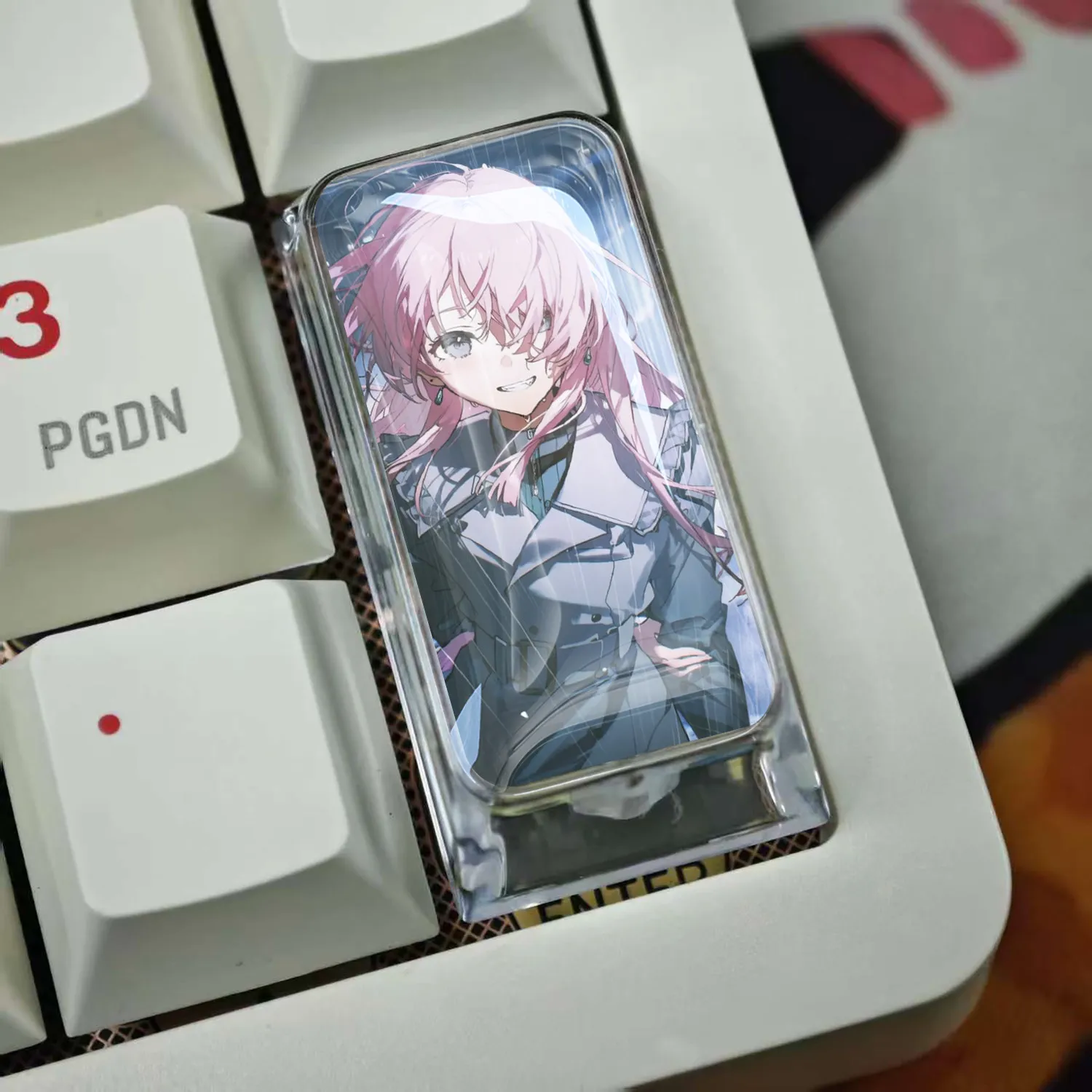 

Diy Cartoon Mygo Anon Chihaya Mechanical Keyboard Keycaps Cross-Axis Mechanical Keyboard Pc Personalized Keycaps Gift Toys