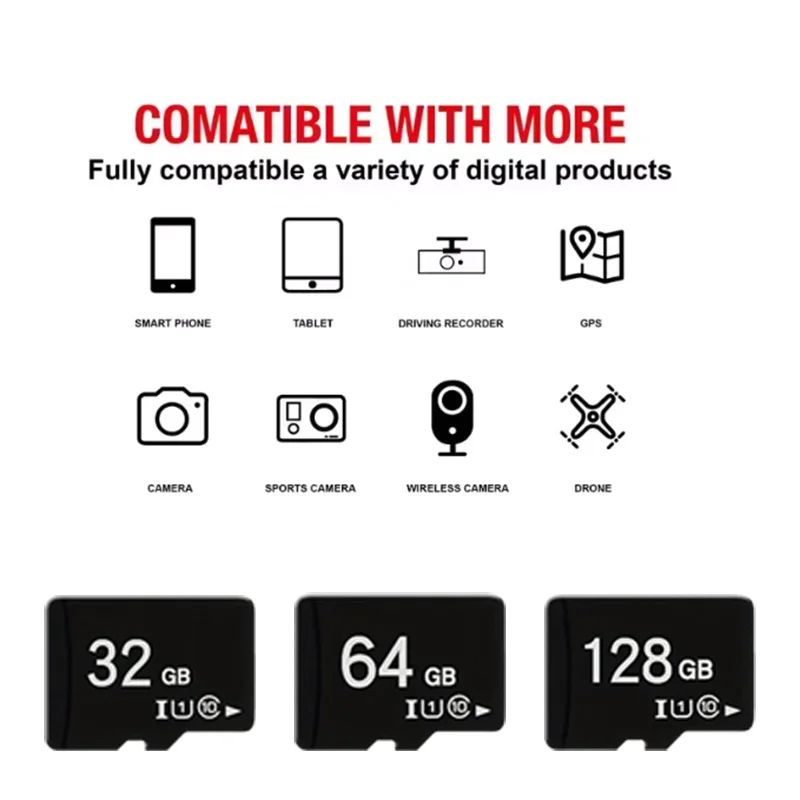 Ultra Micro tf SD 128GB 32GB 64GB Micro tf SD بطاقة SD/TF بطاقة الذاكرة 32 64 128 gb miniSD