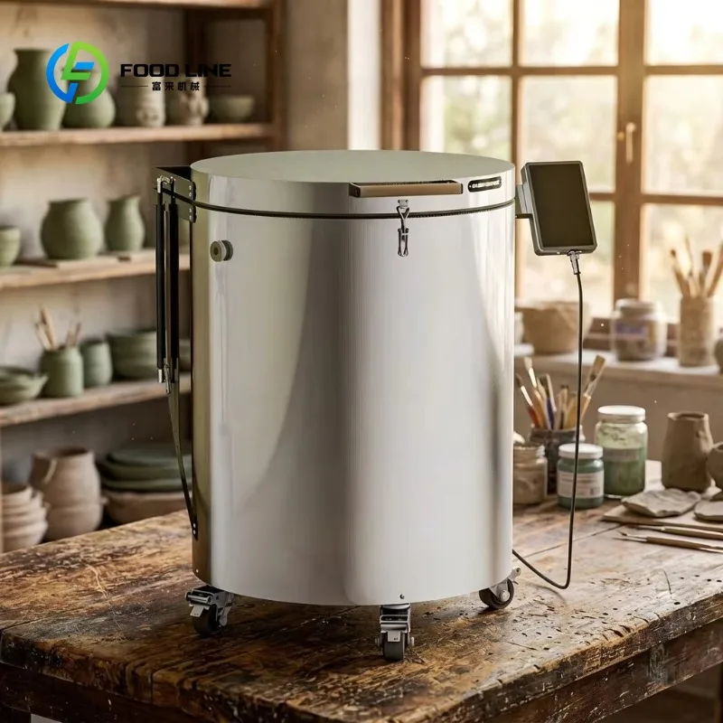 High Efficiency Electric Pottery Kiln Automatic PID Temperature Control Furnace for Ceramic Flower Pot Sintering Factory Custom