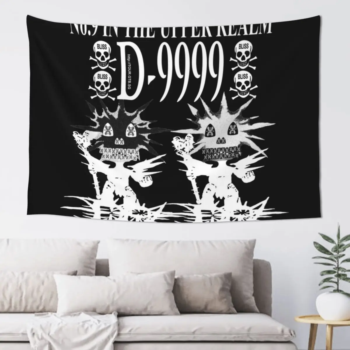 Drain Gang No.9 IN THE UPPER REALM *INV* Tapestry Outdoor Decoration Room Decorator Tapestry