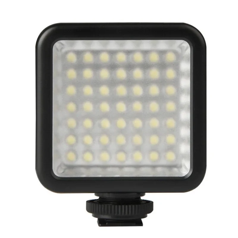 Photo Camera Flash GW49 Mini Pro Led-49 Video Light 49 Led Flash Light for Dslr Camera Camcorder Dvr Dv Light Black for Gopro