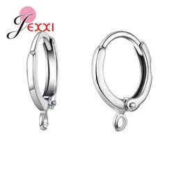 S925 Sterling zilveren karabijnsluiting voor ketting en armband 50 stks/partij mode-sieraden DIY accessoires