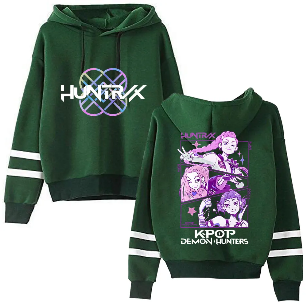 KPop Demon Hunters Merch The Tinas Vintage 90s Merch Pullover Hoodie Merch Fashion Hoodie Sweatshirt Trendy autumn Clothes