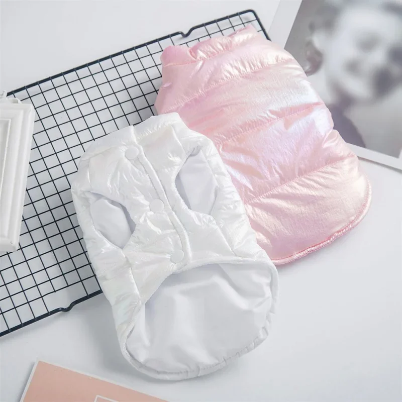 

Pet Clothes For Small Dogs Waterproof Puppy Pet Jacket Winter Warm Vest Dog Coat Clothing
