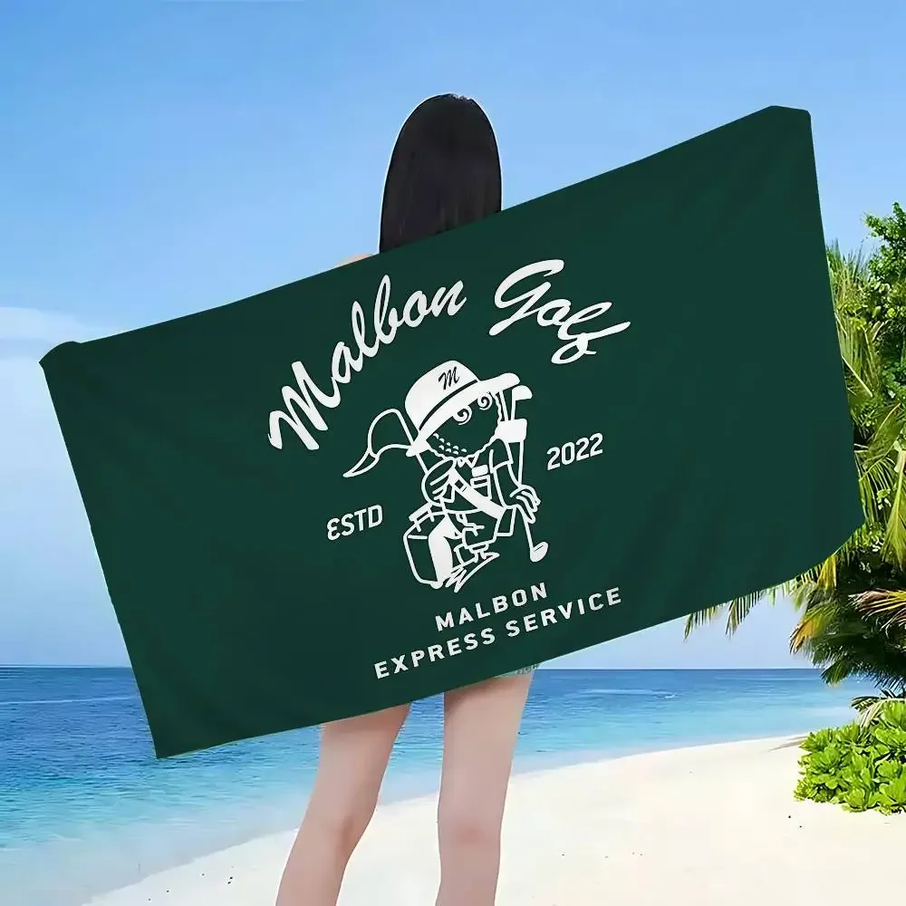 Fashion Golf MALBON Big Microfiber Beach Towels Quick Dry Towel Sand Beach Towels Pool Towel For Travel Swim Pool Yoga