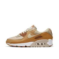 Nike Air Max 90 for Men and Women Brown Cushioned Cushioned Breathable Retro Waffles Forrest Gump Running Shoes