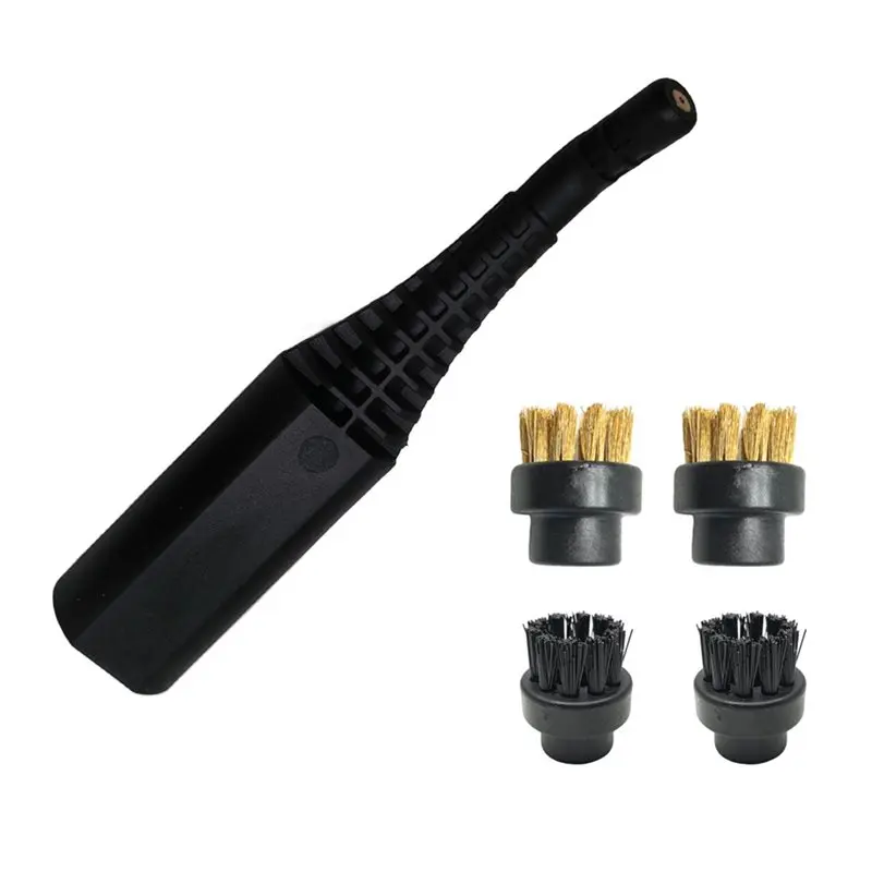 A93E-For Dupray Steam Cleaner Nozzle Brush Head Set With Brass And Nylon Brushes For Cleaning Grout Tile Oven Car Kitchen
