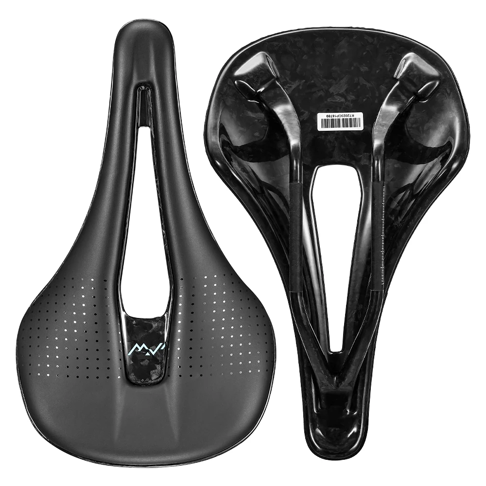 RYET 3Dプリントフルカーボンサドル 140mm 超軽量 120g ロードMTB