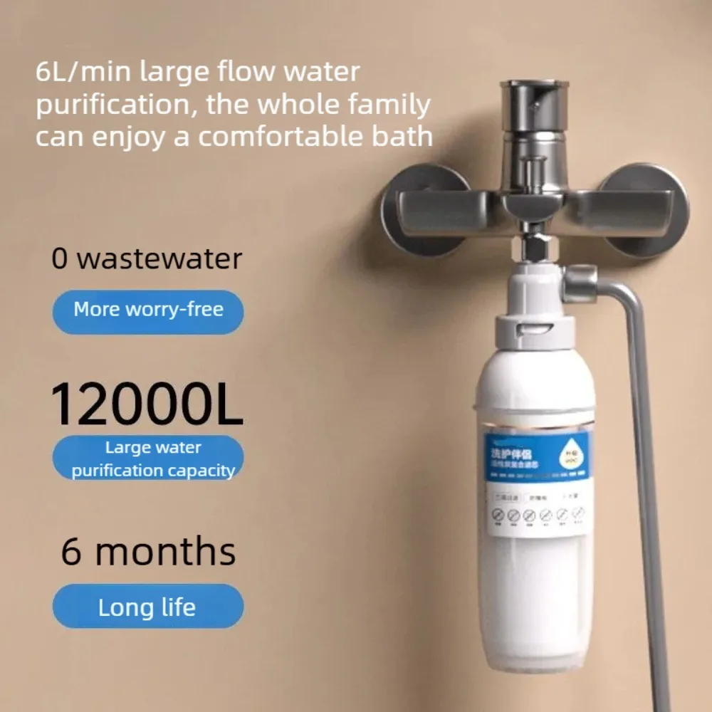 Whole House Water Filter with 1/2" Thread ,Sediment Water Filtration System Reduces Rust , Scale ,Sediment, Protects Appliances