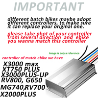 Lankeleisi Electric Bike Brushless Ebike Motor Controller 36V 48V DC E-bike Controller Electric Bicycle Accessories Ebikes Kits