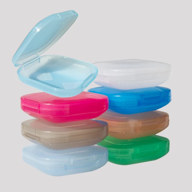 Denture Storage Box Dental Retainer Orthodontic Mouth Guard Container Plastic Oral Hygiene Dental Appliance Case
