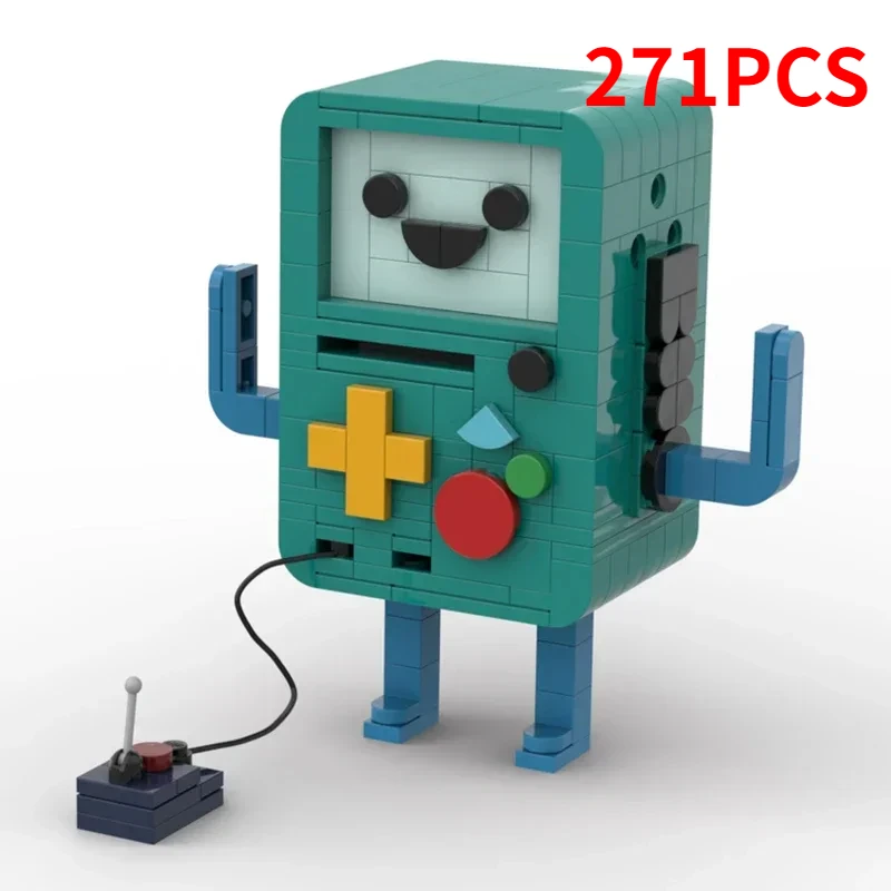 Décennie s de construction de robot Rick Beemoed pour enfants, série d'anime, accessoires de dessin animé, MOC, culé, modèle d'assemblage de robot mignon, puzzle, jouet cadeau