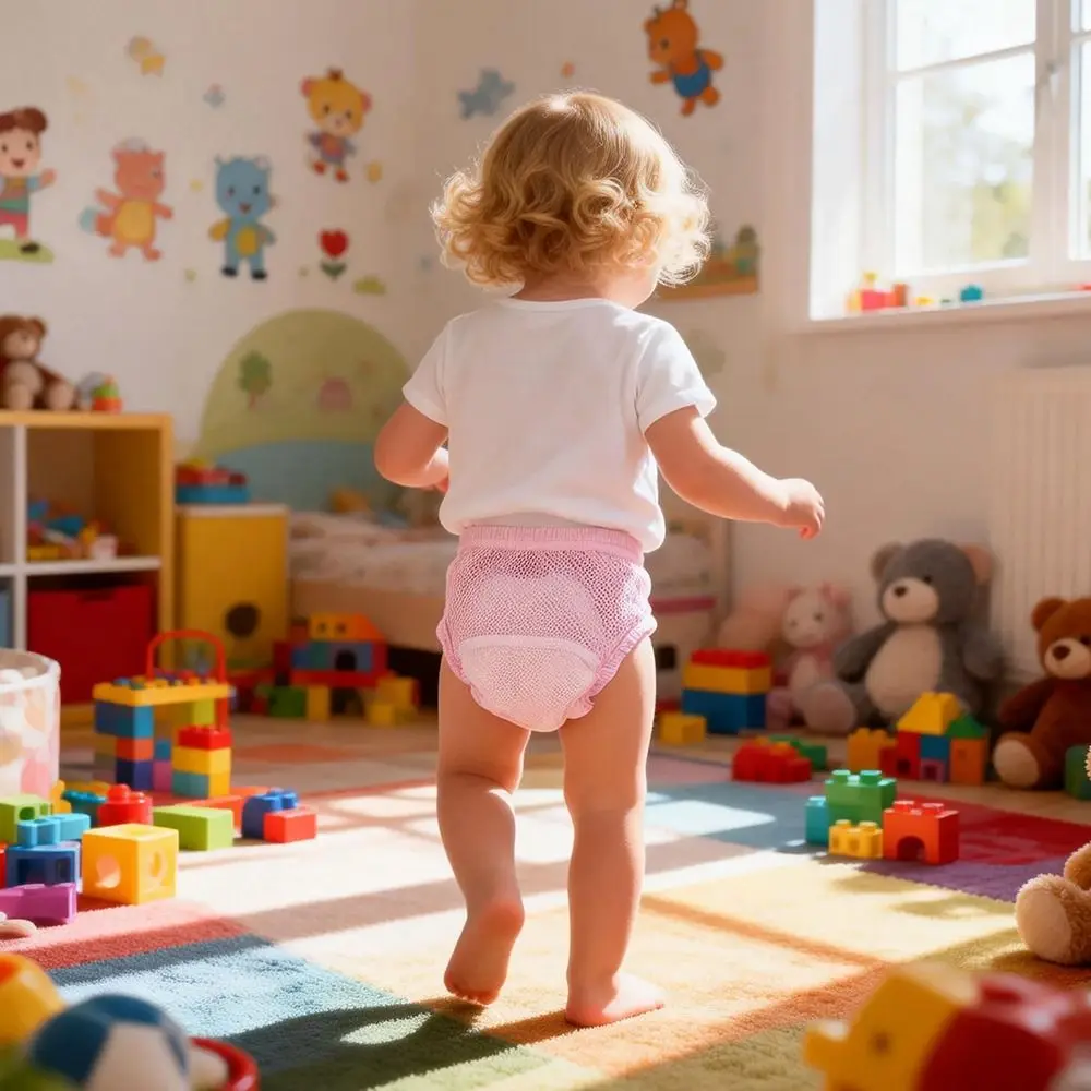 

Удобные хлопковые тренировочные штаны, дышащие водонепроницаемые подгузники-трусики, впитывающие и непромокаемые шорты для младенцев (для мальчиков и девочек)