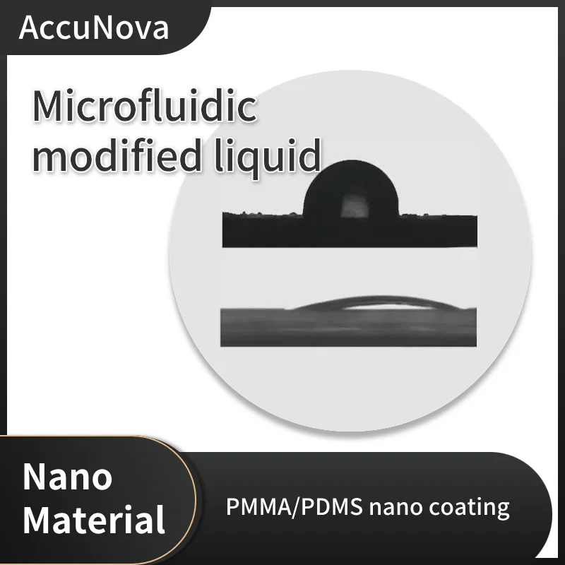 Hydrophobic & Hydrophilic Nano Coating for Microfluidic Chips - Glass/PMMA Surface Modification Liquid