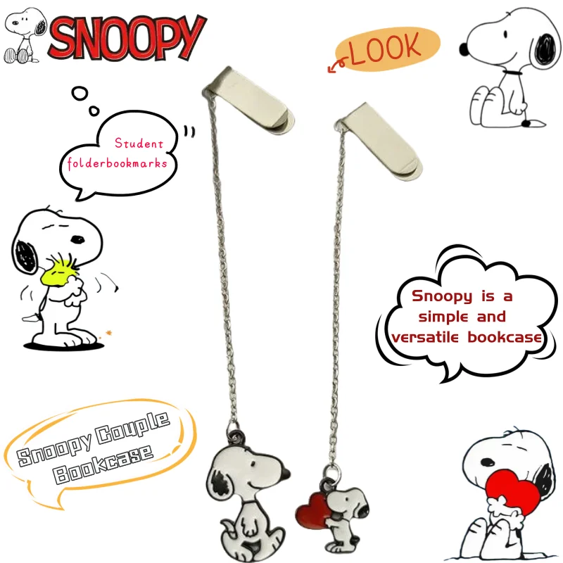 Novo snoopy dos desenhos animados personalidade criativa estudante pasta marcador simples bonito versátil anime periférico casal estante atacado