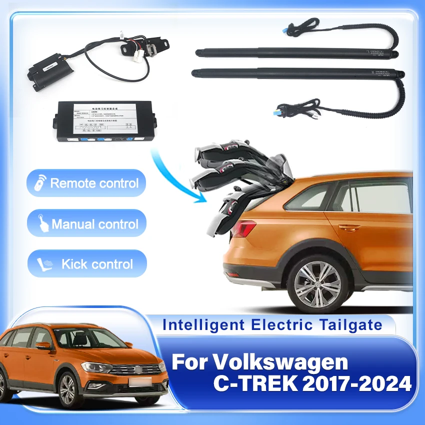 Car Accessory For Volkswagen C-TREK 2017-2024 Electric Tailgate Modified Automatic Lifting Electric Motor for Trunk Kit Sensor