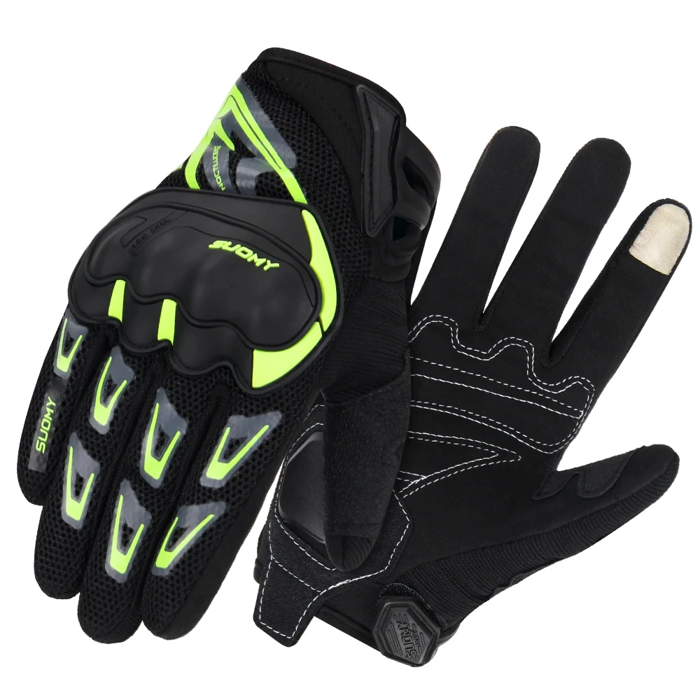 

Summer Motorcycle Gloves Men Motocross Racing Riding Gloves Gant Moto Breathable Motorbike Full Finger Guantes M-XXL