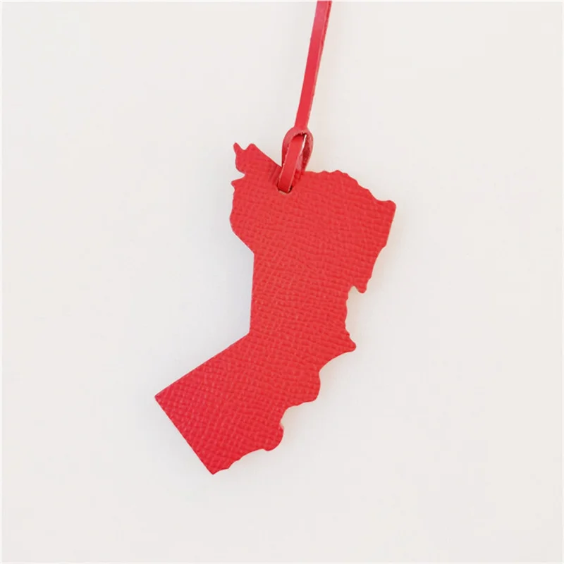 The Sultanate of Oman Map With City Name Pendant Keychain for Women Men Girls Omani Jewelry Keyring