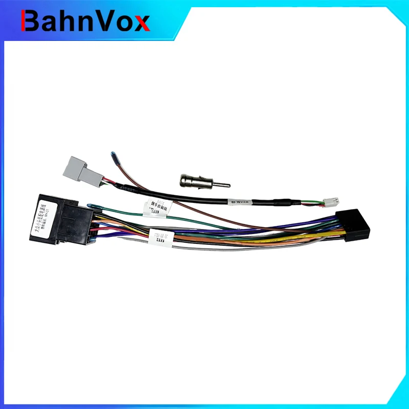 16 Pin Power Wiring Harness for VW Golf Jetta mk4 MK5 MK6 for Seat Leon Mk1 Skoda Octavia Mk1 Mk2 Android Radio Cable