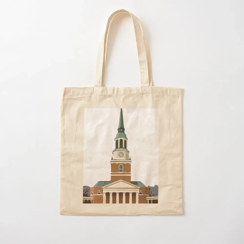 

Wait Chapel Tote Bag custom tote canvas cute pouch Canvas