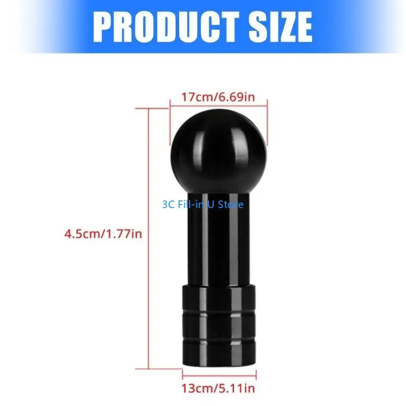 G8TA Easy Установка 1/4 дюйма винта до 17 -мм шарикового адаптера пластика для автомобильных гаджетов