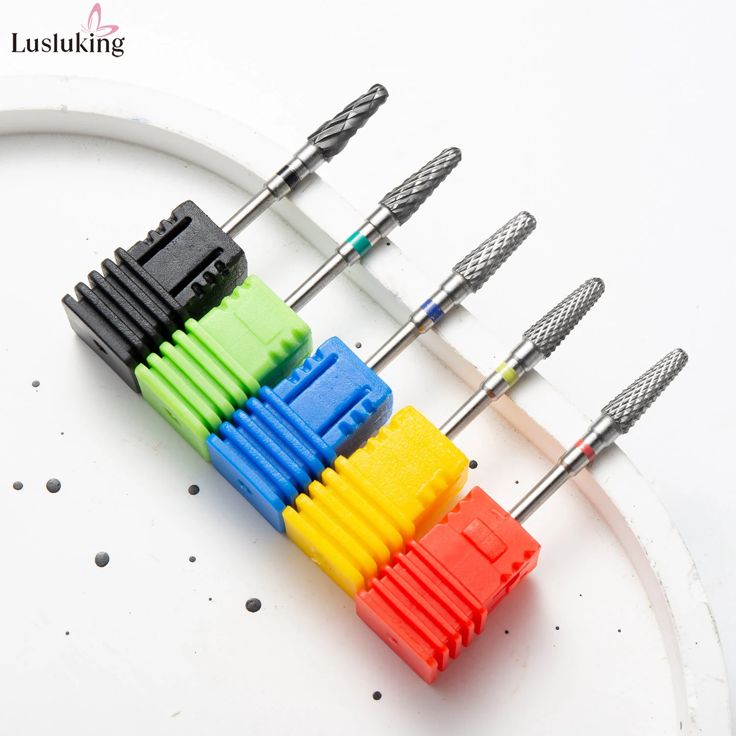 التنغستن كربيد مسمار لقمة ثقب لإزالة طلاء الجل صلابة عالية قاطعة المطحنة ل مانيكير الكهربائية باديكير أداة الحفر #3