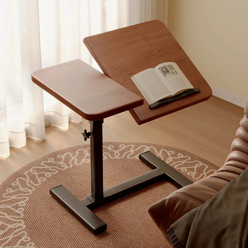 Bedside table removable lifting folding desk home bedroom study table workbench living room sofa computer table