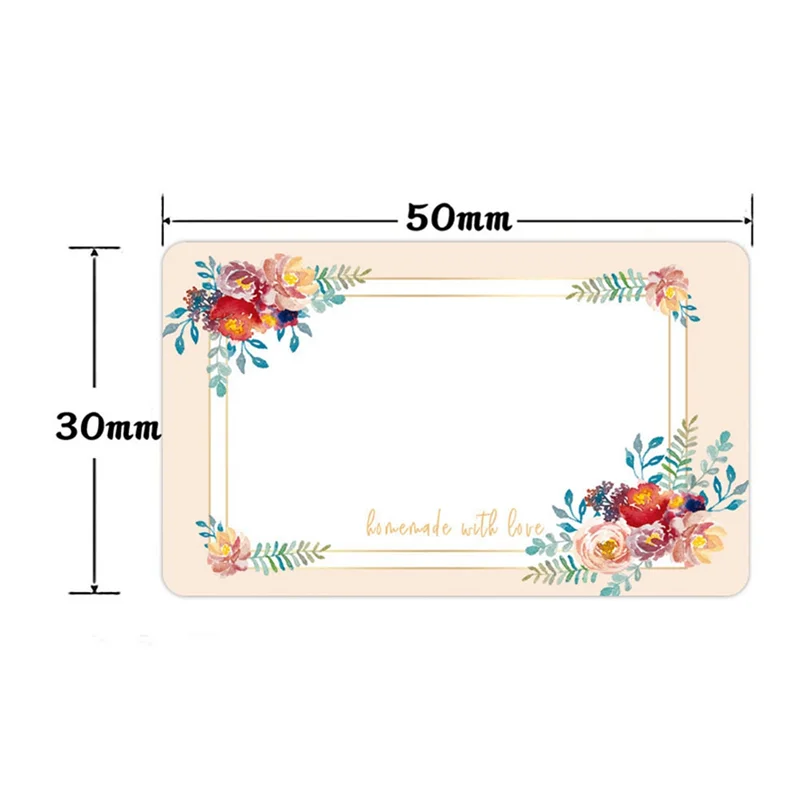 AY03-3000PCS Freezer Refrigerator Food Labels Storage Marker Stickers Sealing Stickers Are Suitable For Home And DIY Gifts