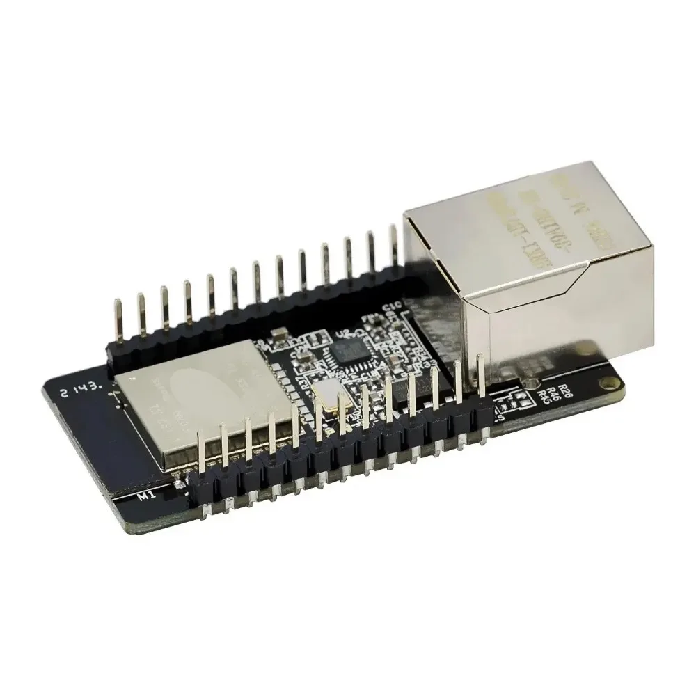 

WT32-ETH01 Embedded Serial Port Networking Bluetooth-compatible Ethernet WIFI Combo Gateway MCU ESP32 Wireless Module WT32 ETH01