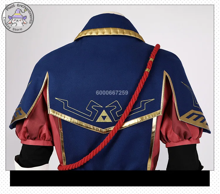 مجموعة أزياء Purya التأثيرية المستوحاة من لعبة Link's Royal Guard مجموعة كاملة للرجال مجموعة ملابس كاملة من الرسوم المتحركة ألعاب على طراز الرسوم المتحركة