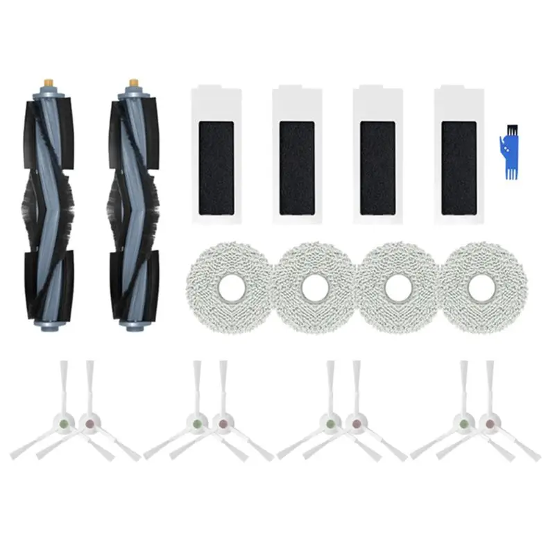 

Аксессуары для робота-пылесоса TFTP: основная и боковые щетки, салфетка для влажной уборки, HEPA-фильтр для Ecovacs Deebot T20 Pro / Max Plus, T20 Max