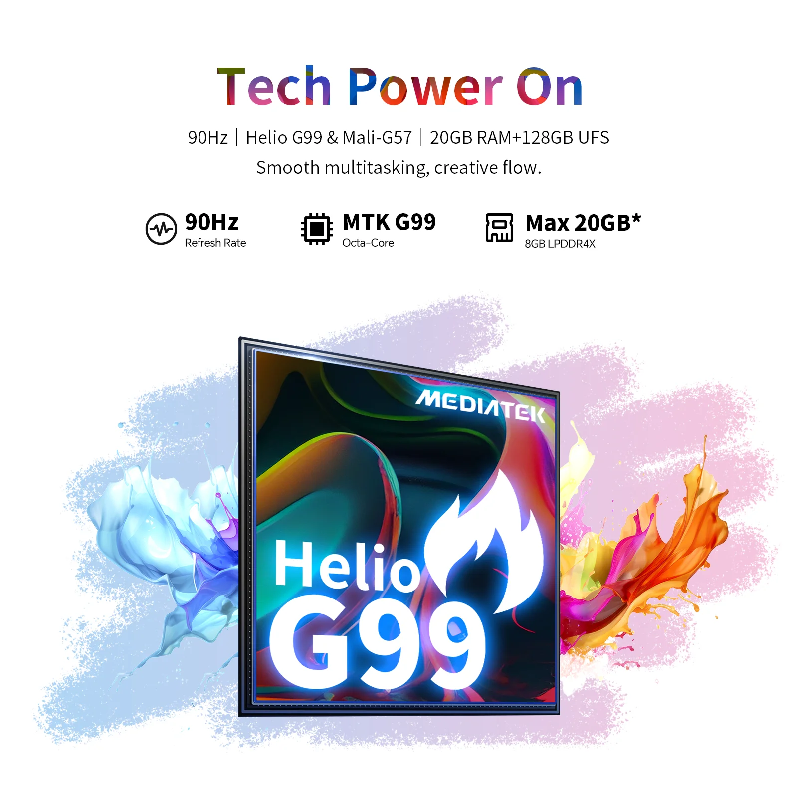 Teclast ArtPad Air 11 Inch Tablet Helio G99 20GB RAM 128GB Android 15