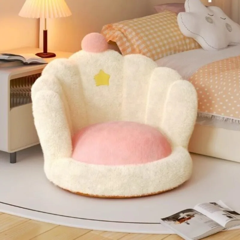 

Напольное кресло-кровать для отдыха, ленивый диван-кровать для детей и взрослых, татами для общежития, подушка для чтения с поддержкой спины, мультяшная плюшевая мягкая подушка