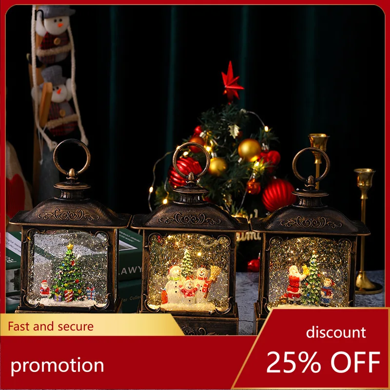 

YFY Decorative Light with Music, Retro Desktop Illuminated Ornament