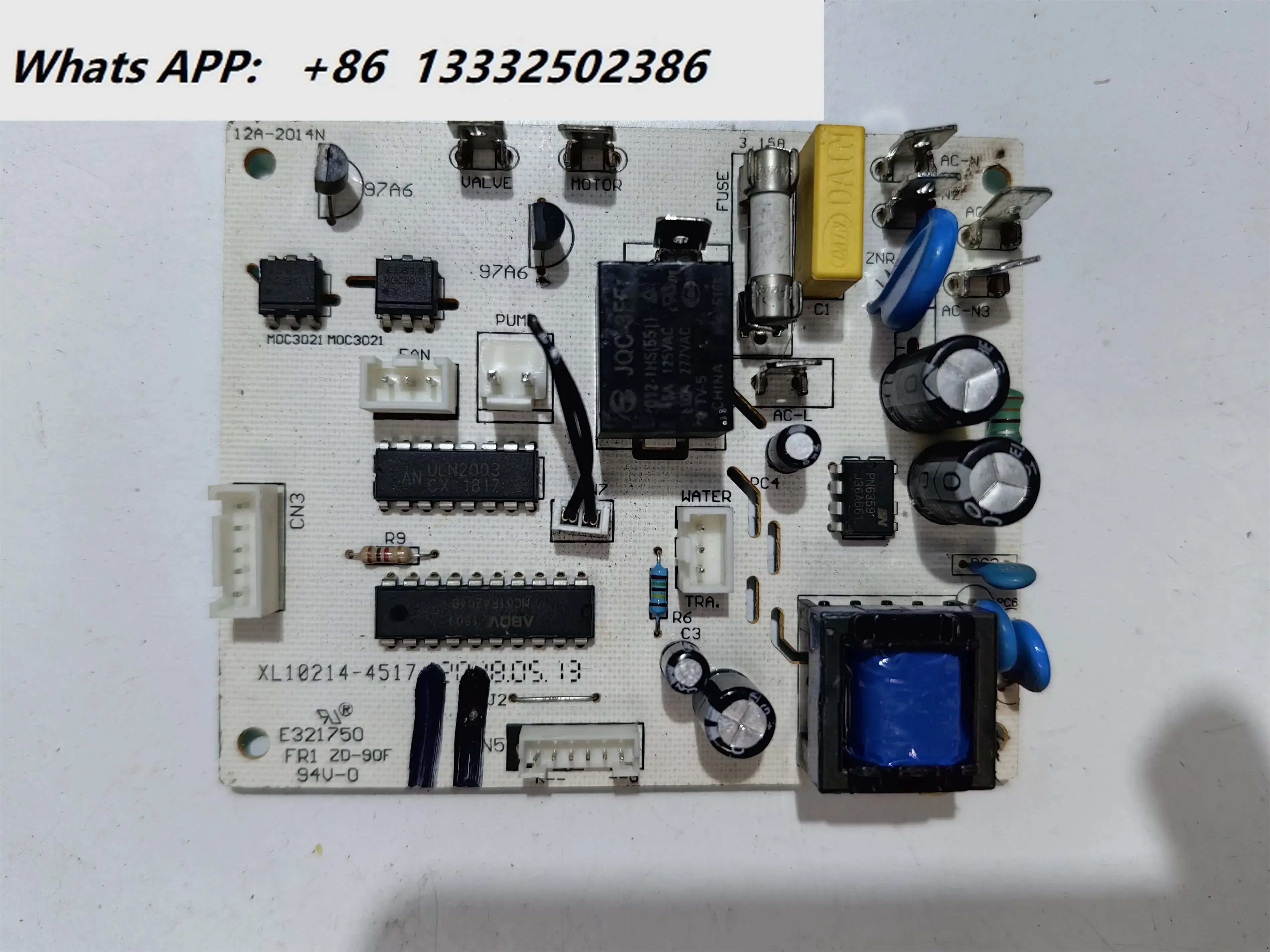 

XL10214-4517 E321750 FR1 ZD-90F Ice Maker Control Board Computer Version Durable and Reliable