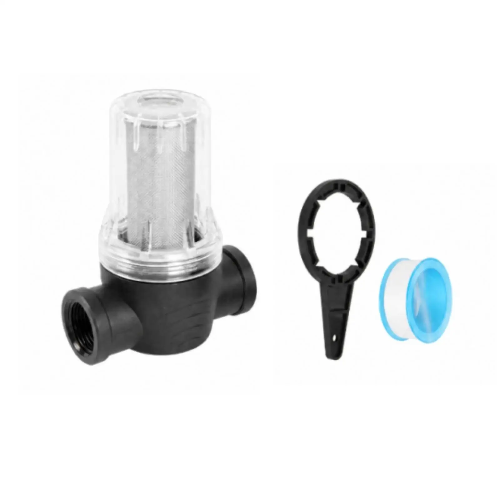 RV Water Line Filter Multi-Purpose RV Water Filter Reusable Long-Lasting for Campers, Trailers