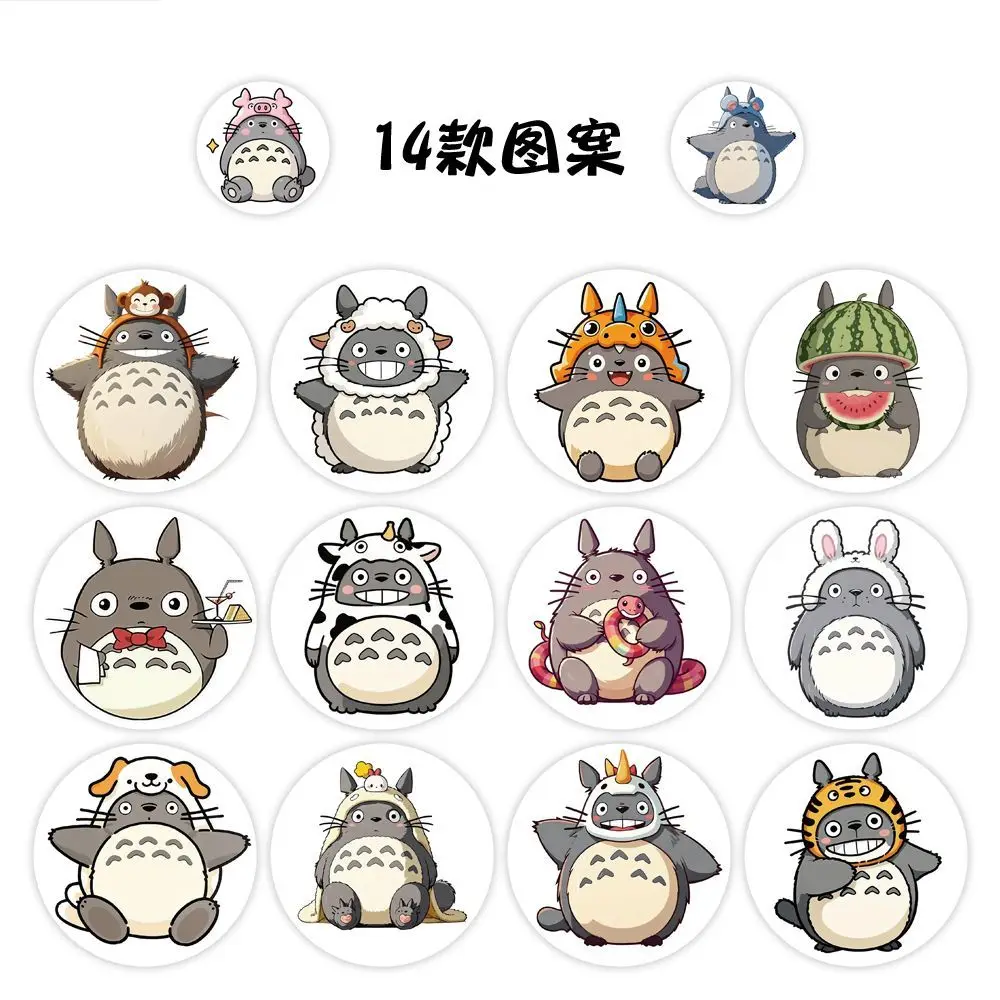 500 Stück/Rolle Niedliche Totoro-Aufkleber Vinyl Anime-Siegelsticker Dekoration DIY PVC Laptop-Aufkleber Graffiti-Sticker Belohnungsgeschenk Spielzeug – Detail 11