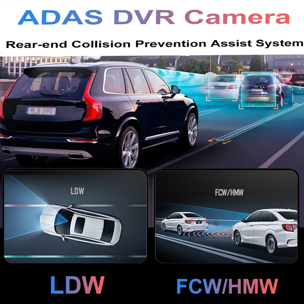 Car Dash Cam Wifi USB 1080P Dash Camera DVR ADAS Dashcam Android DVR Auto Recorder