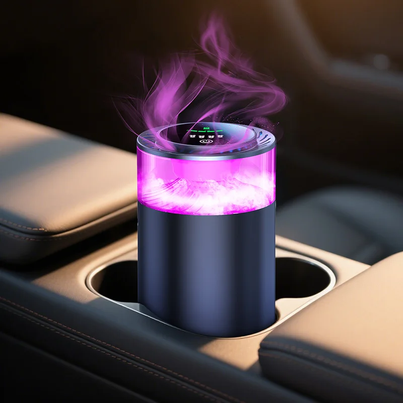 Scenic Car Air Freshener Ambient Light Auto On/Off Car Air Freshener Diffuser Adjustable Intensity Car Interior Accessories